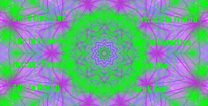 Green Purple Kaleidoscope