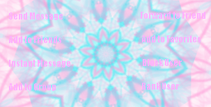 Pink Blue Kaleidoscope