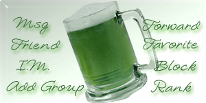 Green Irish Beer