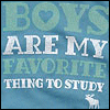 Boys Are My Favorite Thing To Study