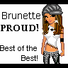 Brunette Proud