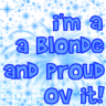 I'm A Blonde And Proud Of It