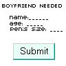 Boyfriend Needed