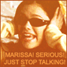 Marissa Just Stop Talking