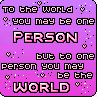 Person - World