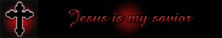 Jesus Is My Savior