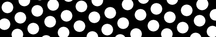 Black & white polkadots