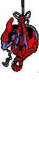 Hanging Spider-man