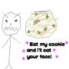Don't eat my cookies