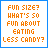 What's so Fun About Less Candy..