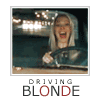 driving blonde