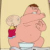 peter on toilet