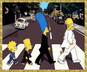 simpsons are the beatles XD