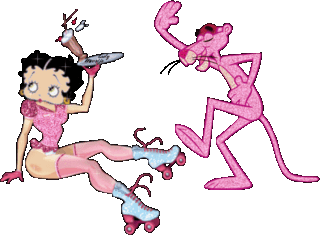 BETTY BOOP PINK PANTHER