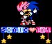 Amy and Sonic kiss