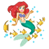 Arial and fishes