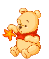 Baby Pooh with Starfish (anima..