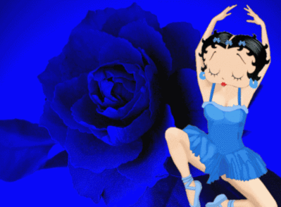 Betty Boop as a ballerina