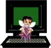 Betty Boop animated on the pc