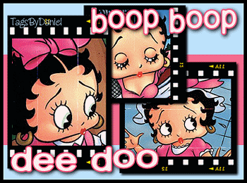 Betty Boop on Movie Film