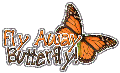 Fly Away Butterfly!