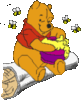 Disney - Pooh Bear Bees Swarmi..
