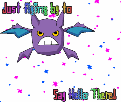 Just flying by to say Hello