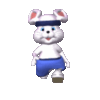 Jogging Bunny (animated)