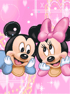 MINNY AND MICKEY MOUSE
