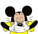 Mickey Mouse Laughing (animate..