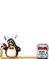 Penguin and Radio from Toy Sto..