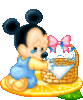 Sad baby Mickey