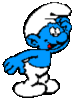 Smurf- Laughning (animated)