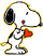 Snoopy With A Beating Heart