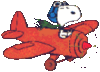 Snoopy plane