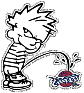 Calvin Peeing On Cleveland Cavaliers