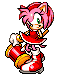 amy rose with hammer