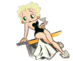 betty boop show off