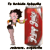 betty boop with coca-cola
