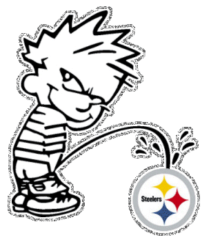 Calvin Peeing On Pittsburgh Steelers