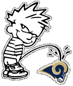 Calvin Peeing On St. Louis Rams