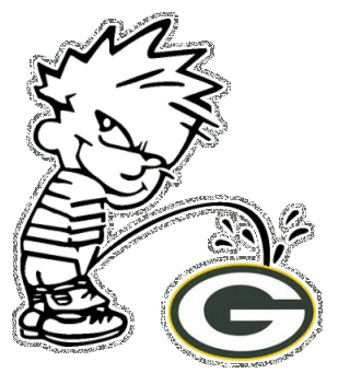 Calvin Peeing On Green Bay Packers