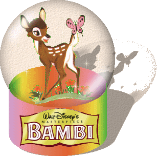 snowglobe bambi