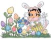 Betty Boop with Easter Basket ..