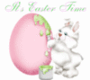Easter Egg And Bunny