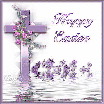 Happy Easter - Purple Cross Re..