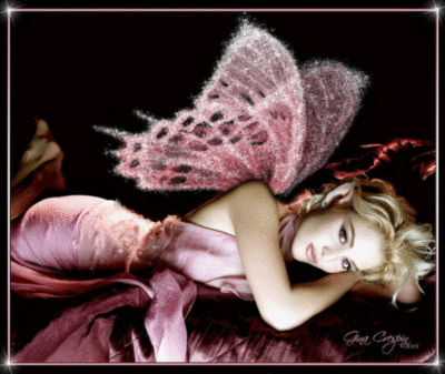 Large Pink Angel - Fairy Glitt..