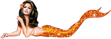 Orange Mermaid