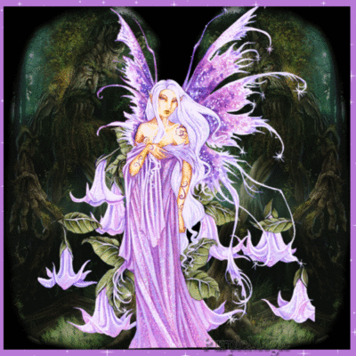Purple bells faery