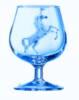Unicorn in a glass